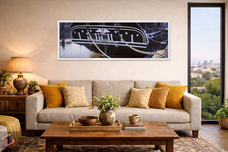 تابلو دکوراتیو USS Constitution, Freedom Trail, Boston, Massachusetts… اثر پانورامیک ایمجز - D5W