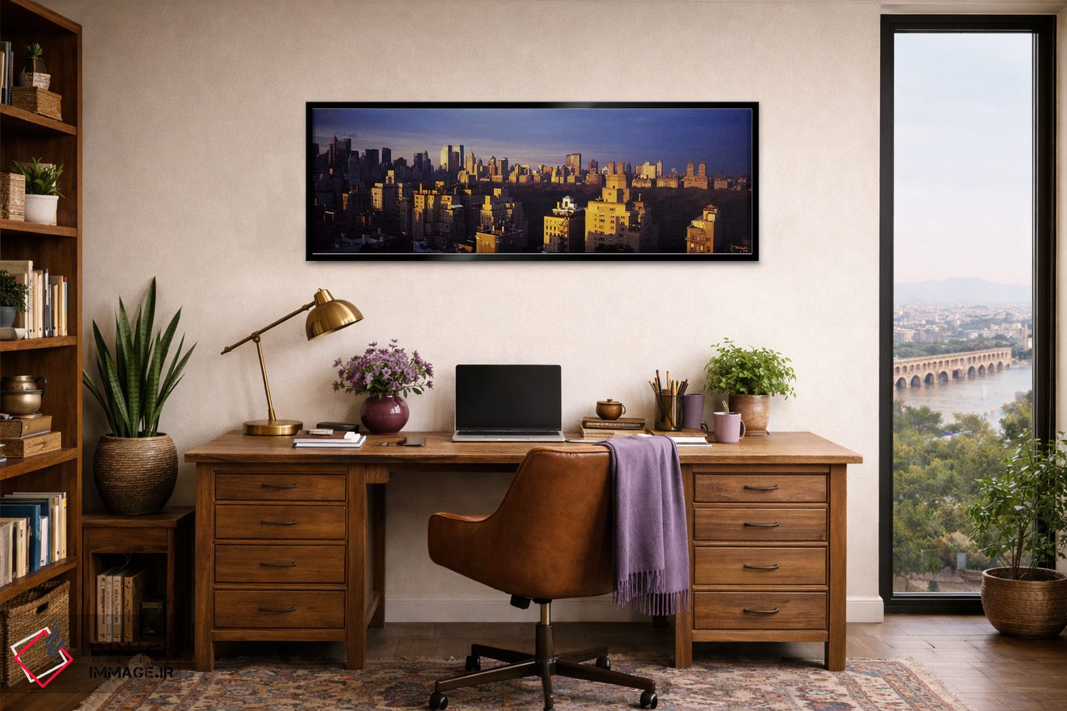تابلو دکوراتیو Central Park, Manhattan, New York City, New York State… اثر پانورامیک ایمجز - D3B