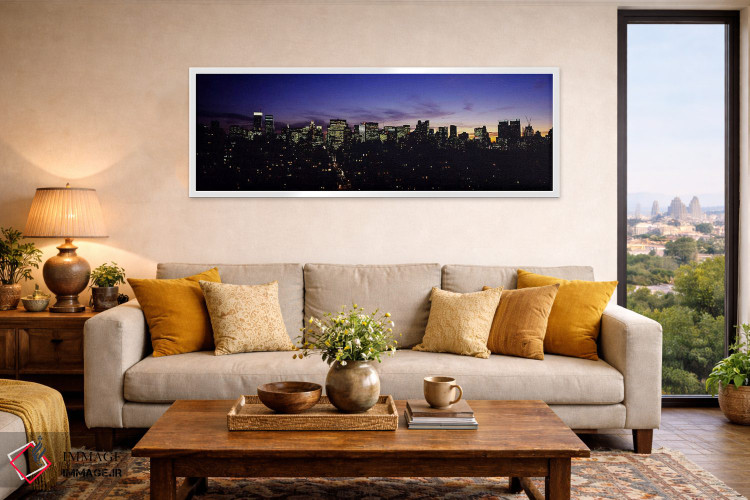 تابلو دکوراتیو Manhattan, New York City, New York State, USA,آسمان خرا… اثر پانورامیک ایمجز - D5W