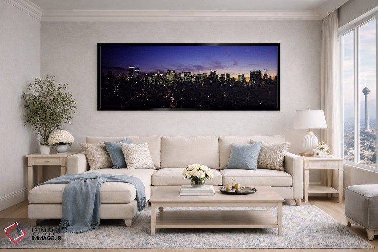 تابلو دکوراتیو Manhattan, New York City, New York State, USA,آسمان خرا… اثر پانورامیک ایمجز - D6B