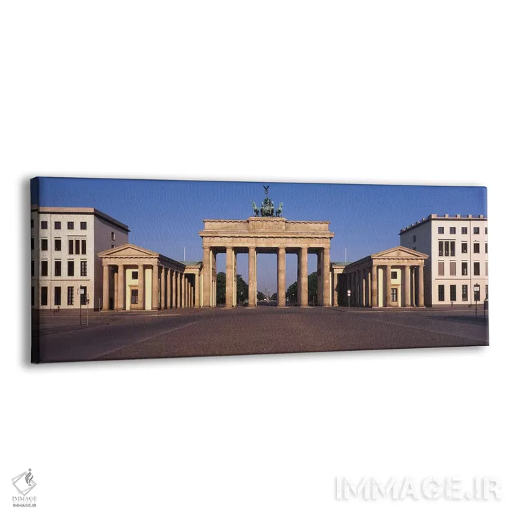تابلو دکوراتیو Brandenburg Gate, Berlin, Germany,نمای بیرونی ساختمان… اثر پانورامیک ایمجز - نمای پرسپکتیو محصول
