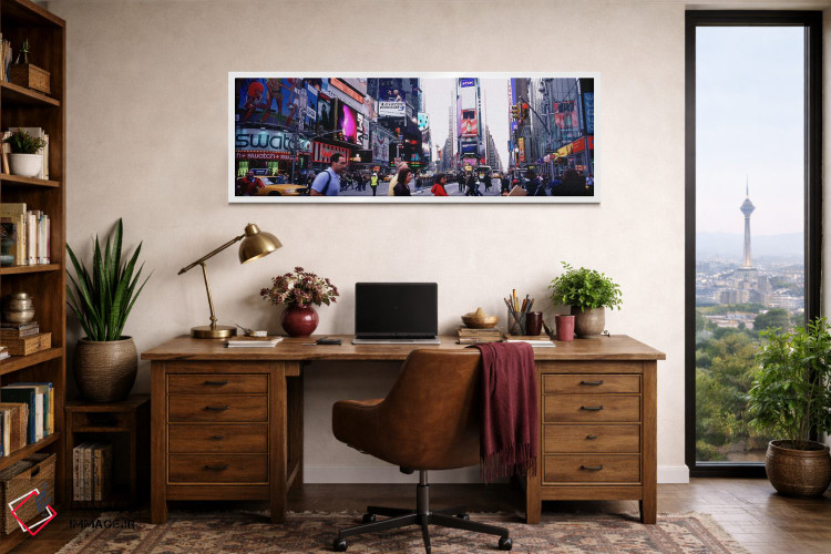تابلو دکوراتیو Times Square, Manhattan, New York City, New York State… اثر پانورامیک ایمجز - D1W