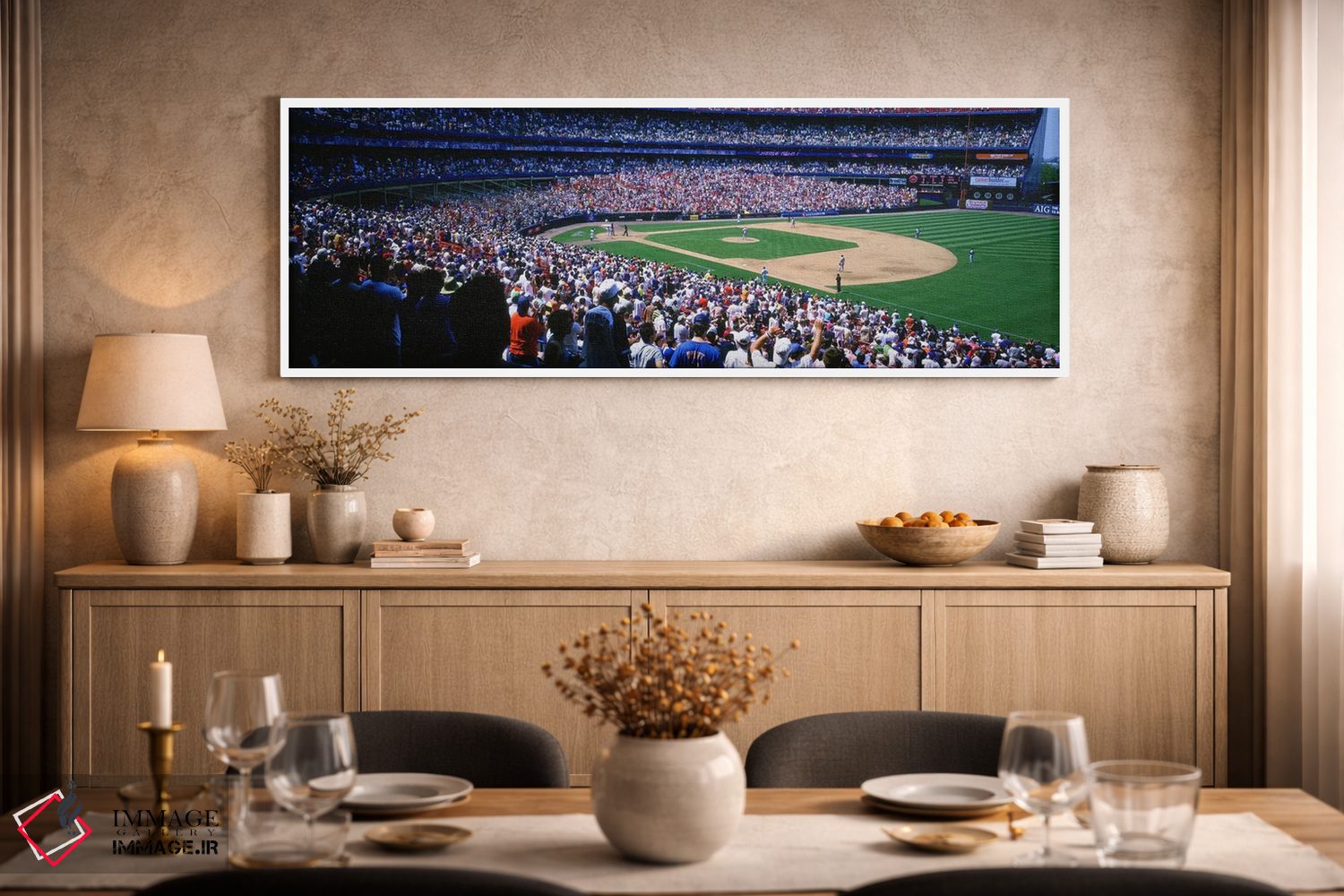 تابلو دکوراتیو Shea Stadium, Flushing, Queens, New York City, New York… اثر پانورامیک ایمجز - D2W