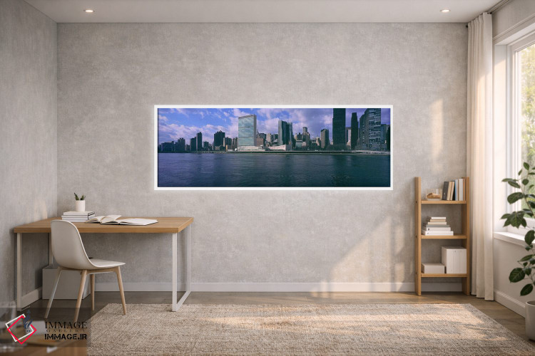 تابلو دکوراتیو East River, Manhattan, New York City, New York State, U… اثر پانورامیک ایمجز - D1W