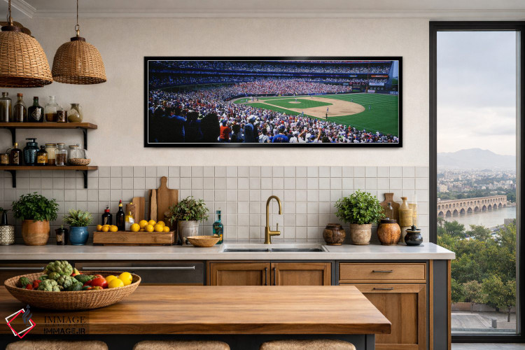 تابلو دکوراتیو Shea Stadium, Flushing, Queens, New York City, New York… اثر پانورامیک ایمجز - D4B