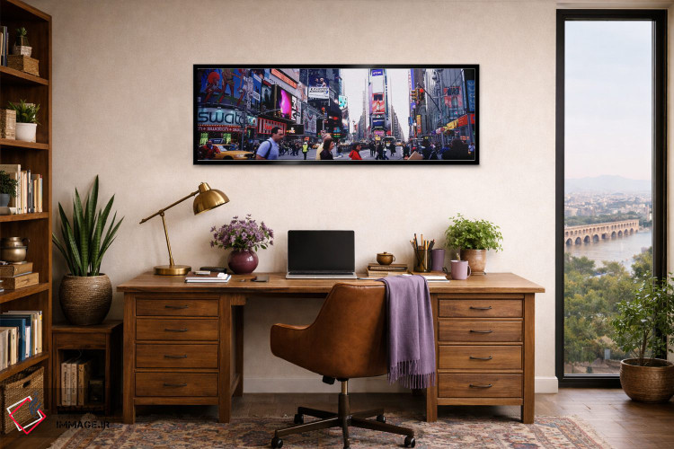 تابلو دکوراتیو Times Square, Manhattan, New York City, New York State… اثر پانورامیک ایمجز - D3B
