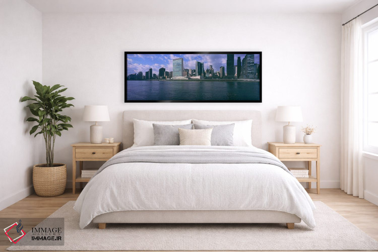 تابلو دکوراتیو East River, Manhattan, New York City, New York State, U… اثر پانورامیک ایمجز - D6B