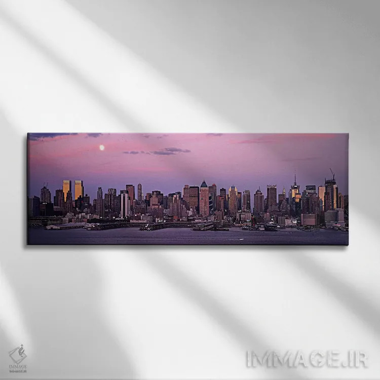 تابلو دکوراتیو Manhattan, New York City, New York State, USA #2,آسمان… اثر پانورامیک ایمجز - نمای روبهرو روی دیوار