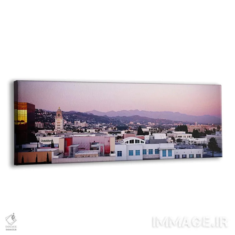 تابلو دکوراتیو San Gabriel Mountains, Hollywood Hills, Hollywood, City… اثر پانورامیک ایمجز - نمای پرسپکتیو محصول