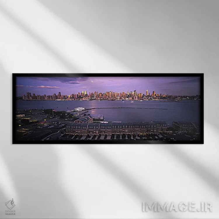 تابلو دکوراتیو Manhattan, New York City, New York State, USA #3,آسمان… اثر پانورامیک ایمجز - نمای قابدار مشکی