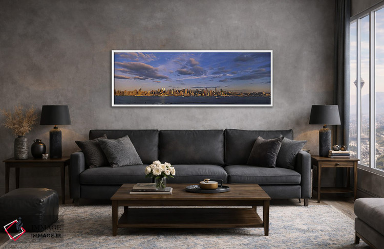 تابلو دکوراتیو Manhattan, New York City, New York State, USA,آسمان خرا… اثر پانورامیک ایمجز - D5W