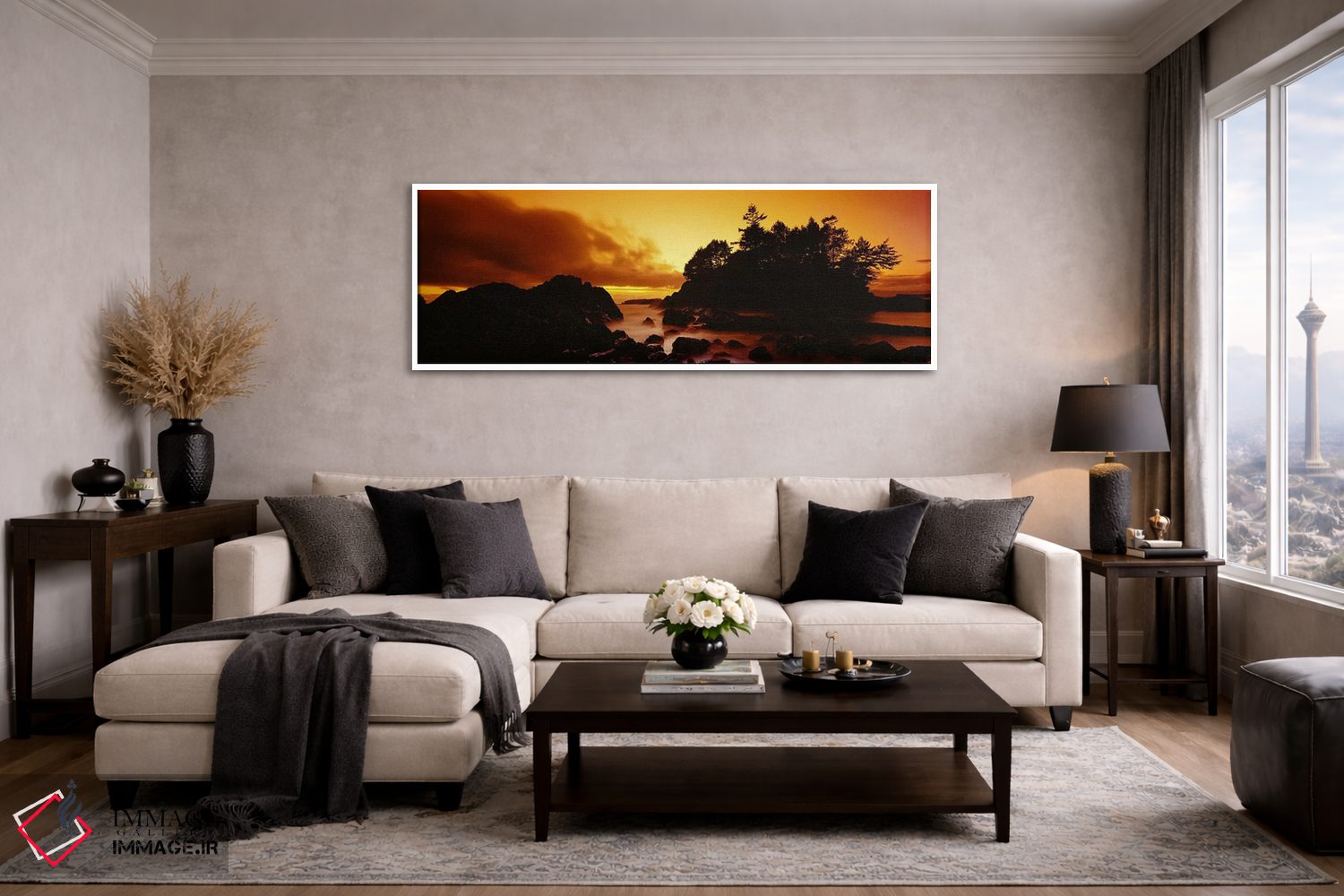 تابلو دکوراتیو Tofino, Vancouver Island, British Columbia, Canada,غروب… اثر پانورامیک ایمجز - D4W