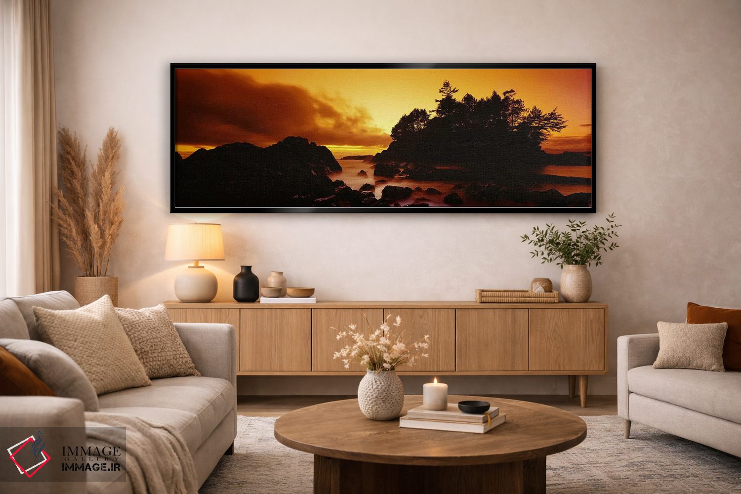 تابلو دکوراتیو Tofino, Vancouver Island, British Columbia, Canada,غروب… اثر پانورامیک ایمجز - D5B