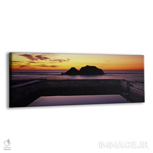 تابلو دکوراتیو Sutro Baths, San Francisco, California, USA,سیلوئت جزای… اثر پانورامیک ایمجز - نمای پرسپکتیو محصول