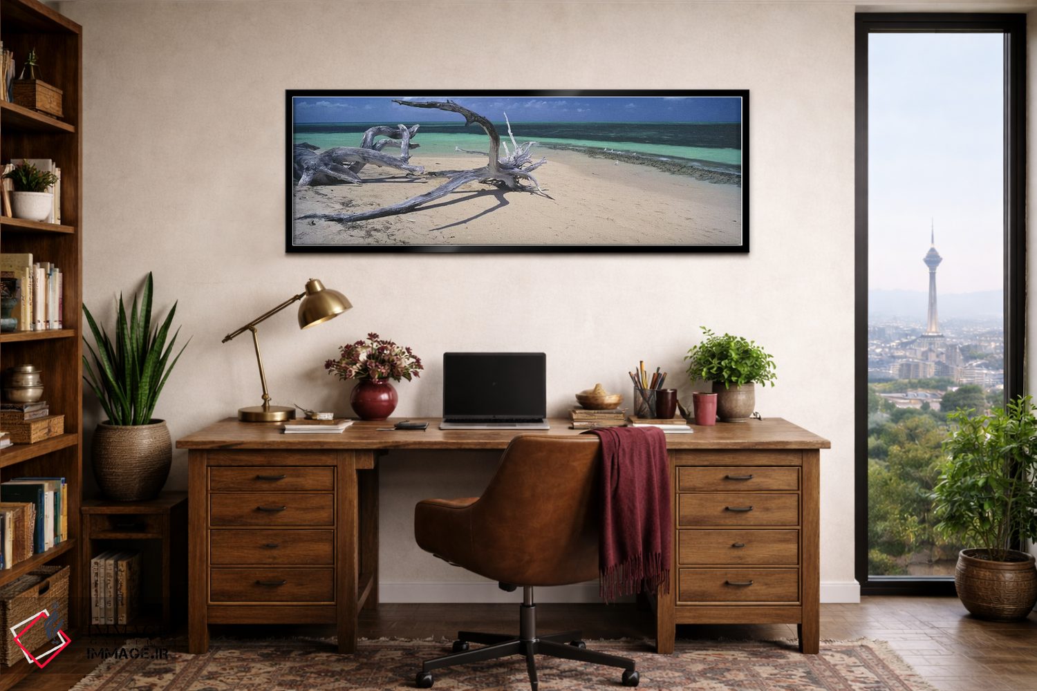 تابلو دکوراتیو Green Island, Great Barrier Reef, Queensland, Australia… اثر پانورامیک ایمجز - D2B