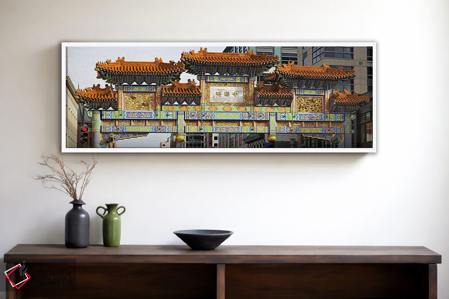 تابلو دکوراتیو Friendship Archway, Washington DC, USA,نمای زاویه پایین… اثر پانورامیک ایمجز - D1W