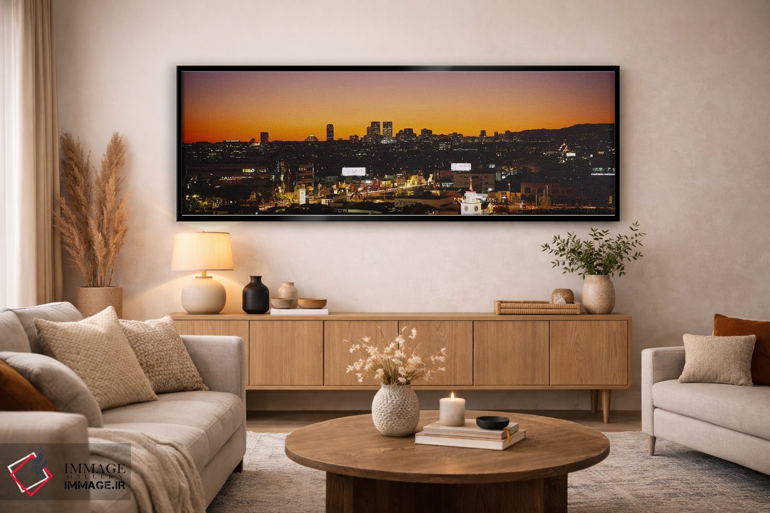 تابلو دکوراتیو Century City, City of Los Angeles, California, USA,نمای… اثر پانورامیک ایمجز - D6B