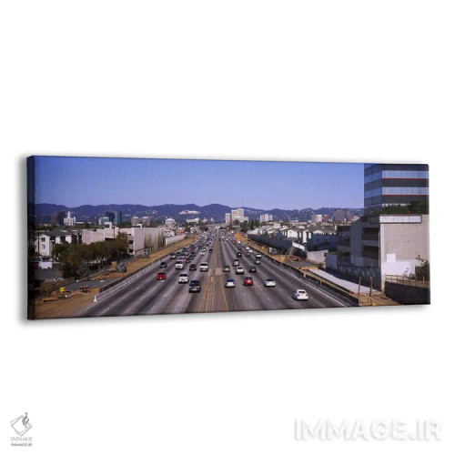 تابلو دکوراتیو 405 Freeway, City of Los Angeles, California, USA,نمای… اثر پانورامیک ایمجز - نمای پرسپکتیو محصول