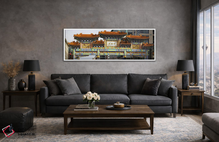 تابلو دکوراتیو Friendship Archway, Washington DC, USA,نمای زاویه پایین… اثر پانورامیک ایمجز - D5W