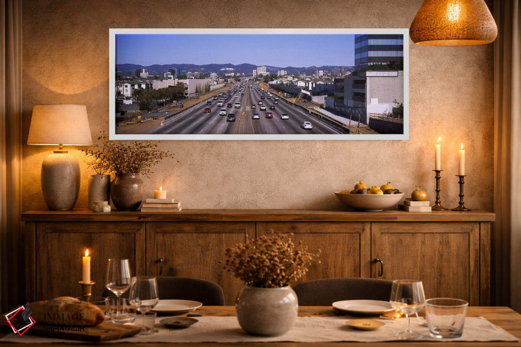 تابلو دکوراتیو 405 Freeway, City of Los Angeles, California, USA,نمای… اثر پانورامیک ایمجز - D2W
