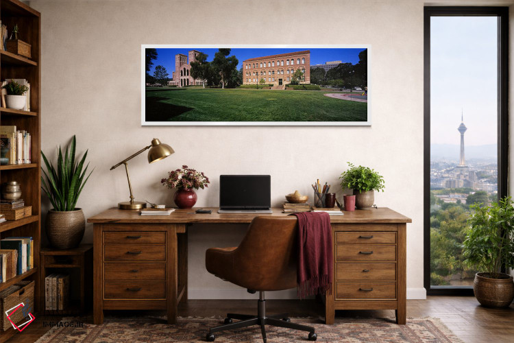 تابلو دکوراتیو University of California, City of Los Angeles, Californ… اثر پانورامیک ایمجز - D1W