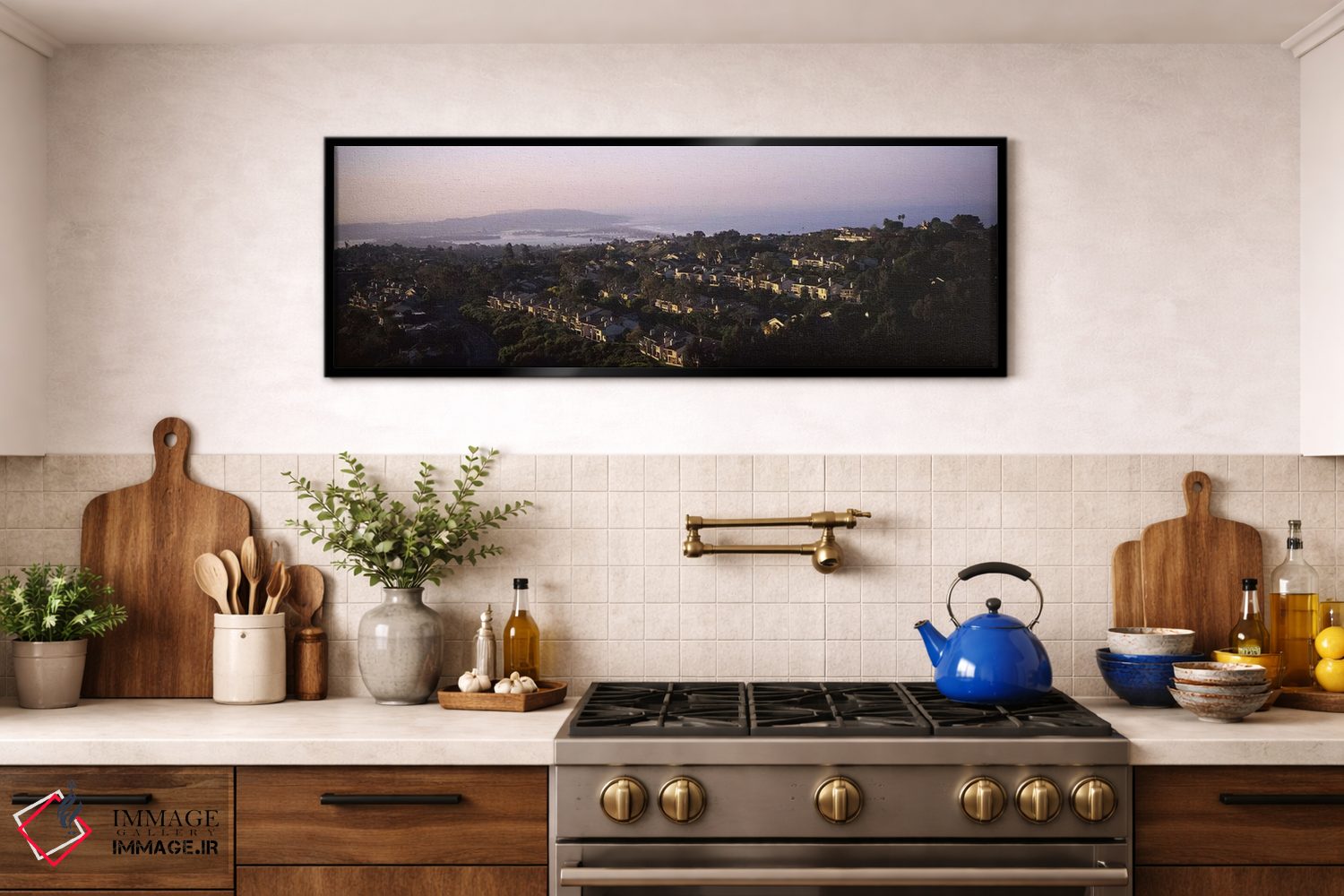 تابلو دکوراتیو Mission Bay, La Jolla, Pacific Beach, San Diego, Califo… اثر پانورامیک ایمجز - D2B