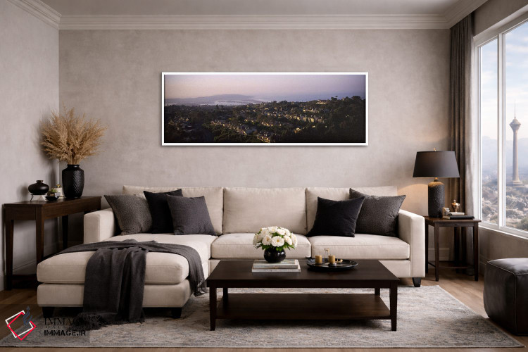 تابلو دکوراتیو Mission Bay, La Jolla, Pacific Beach, San Diego, Califo… اثر پانورامیک ایمجز - D3W