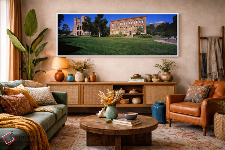 تابلو دکوراتیو University of California, City of Los Angeles, Californ… اثر پانورامیک ایمجز - D3W
