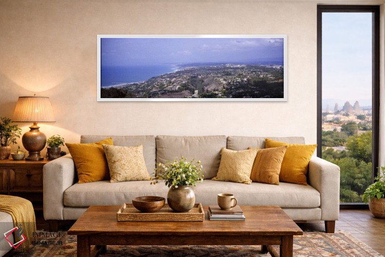 تابلو دکوراتیو Pacific Ocean, San Diego, California, USA,نمای بالا از… اثر پانورامیک ایمجز - D4W