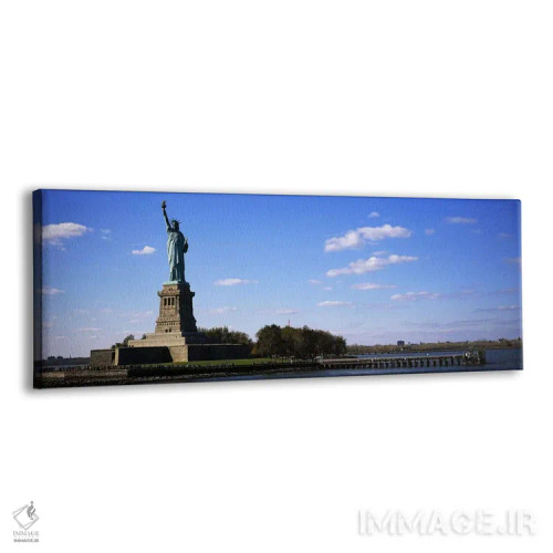 تابلو دکوراتیو Liberty State Park, Liberty Island, New York City, New… اثر پانورامیک ایمجز - نمای پرسپکتیو محصول