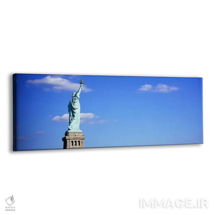 تابلو دکوراتیو Liberty State Park, Liberty Island, New York City, New… اثر پانورامیک ایمجز - نمای پرسپکتیو محصول