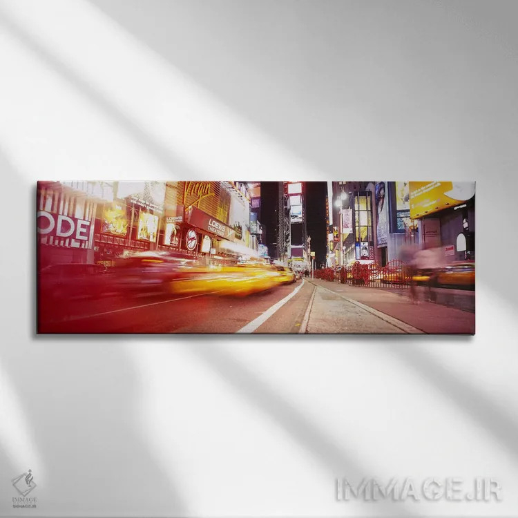 تابلو دکوراتیو Times Square, Midtown, New York City, New York, USA,نما… اثر پانورامیک ایمجز - نمای روبهرو روی دیوار