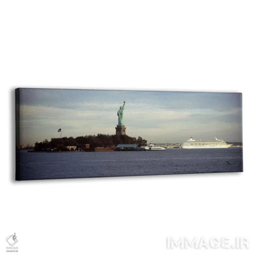 تابلو دکوراتیو Liberty Island, New York City, New York State, USA,مجسم… اثر پانورامیک ایمجز - نمای پرسپکتیو محصول