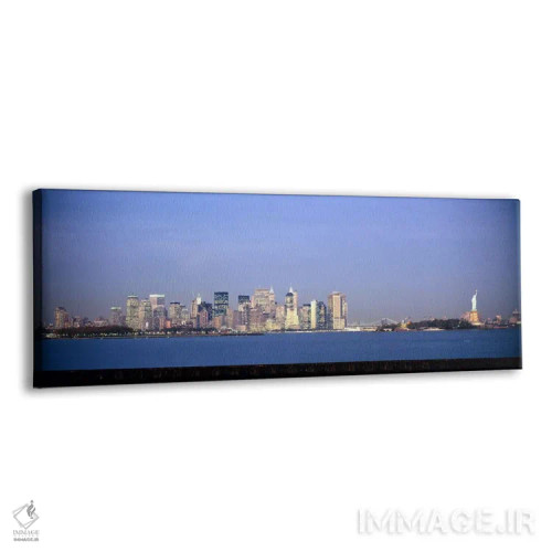 تابلو دکوراتیو Statue of Liberty, Manhattan, New York City, New York S… اثر پانورامیک ایمجز - نمای پرسپکتیو محصول