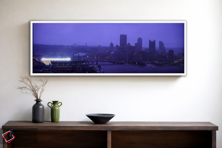 تابلو دکوراتیو Three Rivers Stadium, Pittsburgh, Pennsylvania, USA,ساخ… اثر پانورامیک ایمجز - D1W