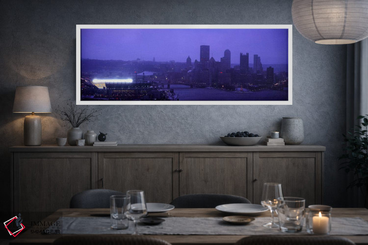تابلو دکوراتیو Three Rivers Stadium, Pittsburgh, Pennsylvania, USA,ساخ… اثر پانورامیک ایمجز - D3W