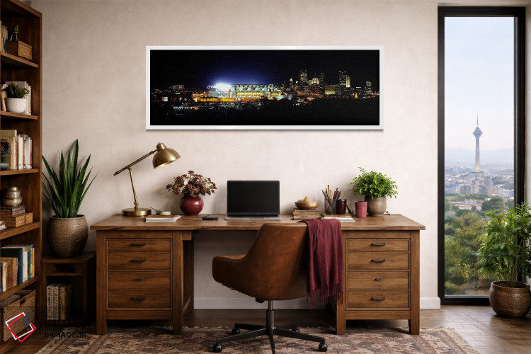 تابلو دکوراتیو Three Rivers Stadium, Pittsburgh, Pennsylvania, USA,ورز… اثر پانورامیک ایمجز - D1W