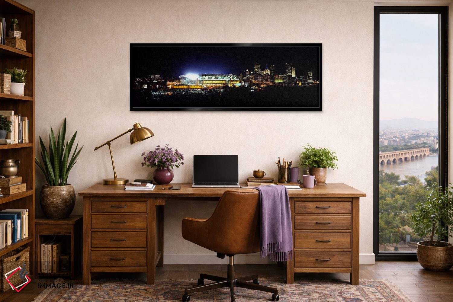 تابلو دکوراتیو Three Rivers Stadium, Pittsburgh, Pennsylvania, USA,ورز… اثر پانورامیک ایمجز - D2B