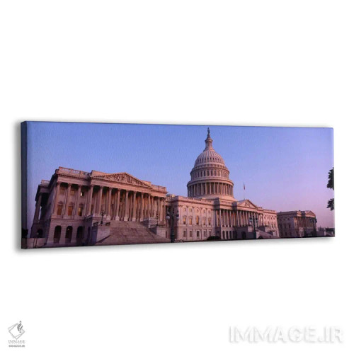 تابلو دکوراتیو Capitol Building, Washington DC, USA,نمای زاویه پایین ا… اثر پانورامیک ایمجز - نمای پرسپکتیو محصول