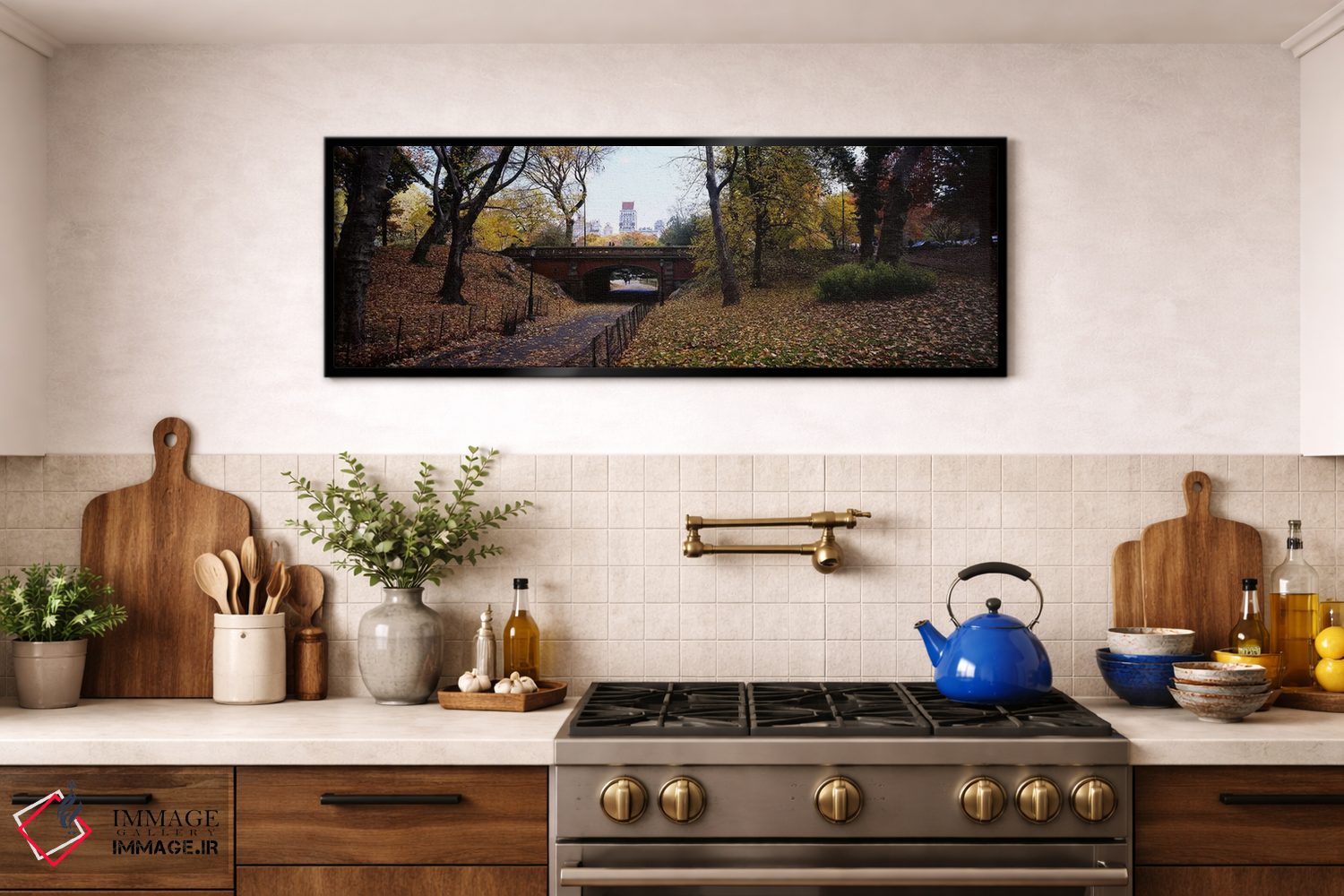 تابلو دکوراتیو Central Park, Manhattan, New York City, New York, USA,ط… اثر پانورامیک ایمجز - D2B