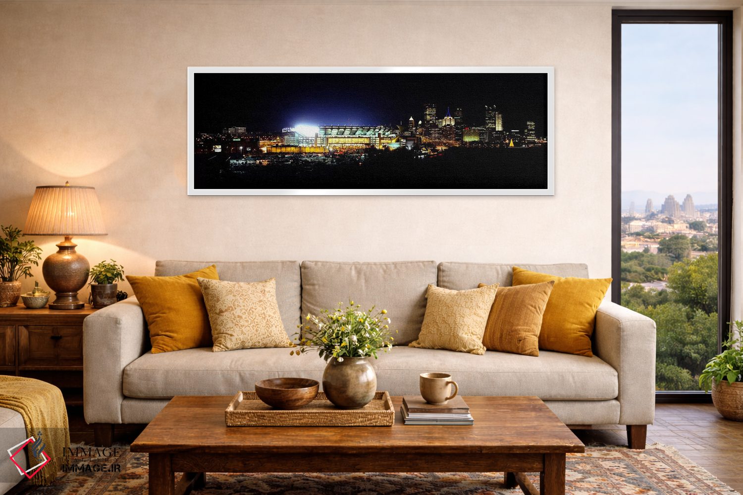 تابلو دکوراتیو Three Rivers Stadium, Pittsburgh, Pennsylvania, USA,ورز… اثر پانورامیک ایمجز - D5W