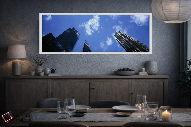 تابلو دکوراتیو Manhattan, New York City, New York State, USA,نمای زاوی… اثر پانورامیک ایمجز - D3W