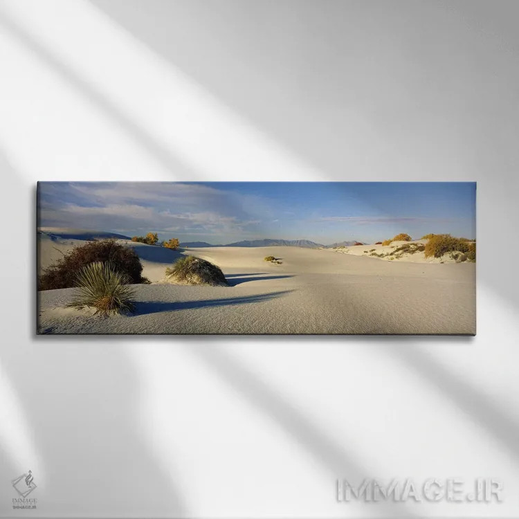 تابلو دکوراتیو White Sands National Monument, Tularosa Basin, New Mexi… اثر پانورامیک ایمجز - نمای روبهرو روی دیوار