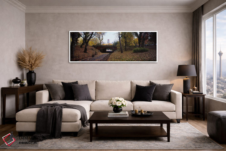 تابلو دکوراتیو Central Park, Manhattan, New York City, New York, USA,ط… اثر پانورامیک ایمجز - D4W
