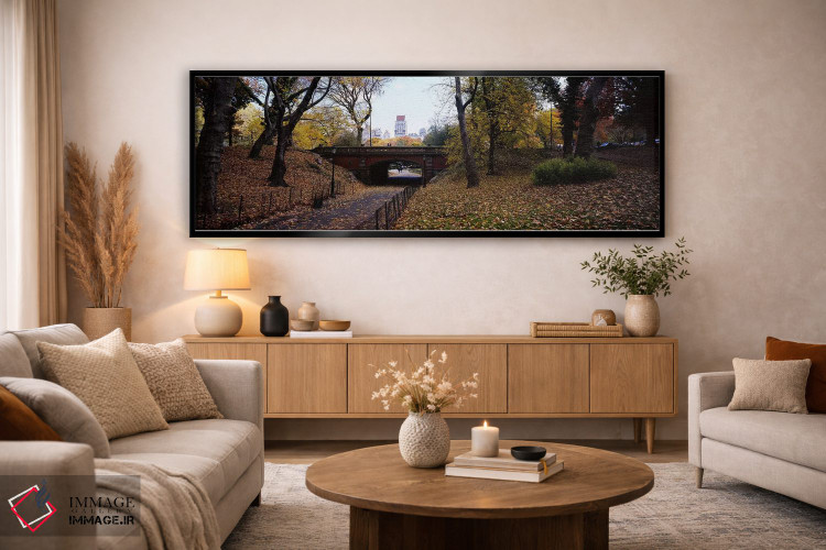 تابلو دکوراتیو Central Park, Manhattan, New York City, New York, USA,ط… اثر پانورامیک ایمجز - D5B
