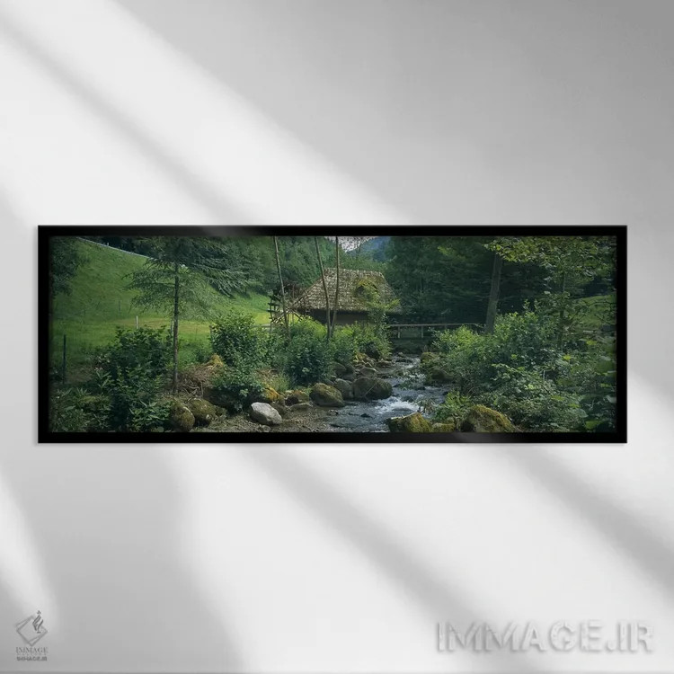 تابلو دکوراتیو Black Forest, Glottertal, Baden-Wurttemberg, Germany,آس… اثر پانورامیک ایمجز - نمای قابدار مشکی