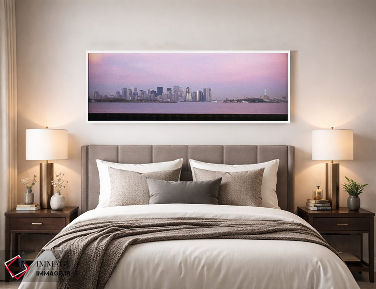 تابلو دکوراتیو Statue of Liberty, Manhattan, New York City, New York S… اثر پانورامیک ایمجز - D3W