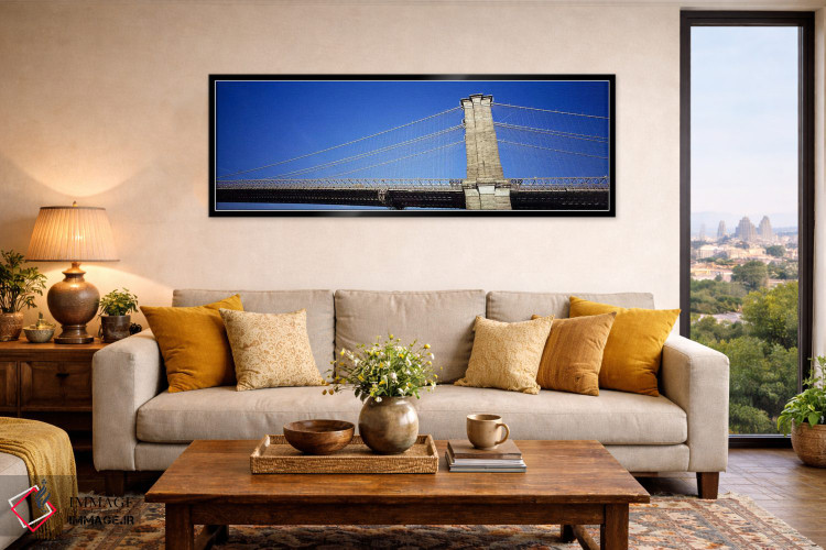 تابلو دکوراتیو Manhattan, New York City, New York State, USA,نمای زاوی… اثر پانورامیک ایمجز - D6B