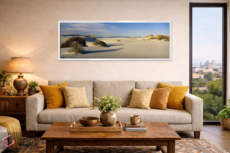تابلو دکوراتیو White Sands National Monument, Tularosa Basin, New Mexi… اثر پانورامیک ایمجز - D4W