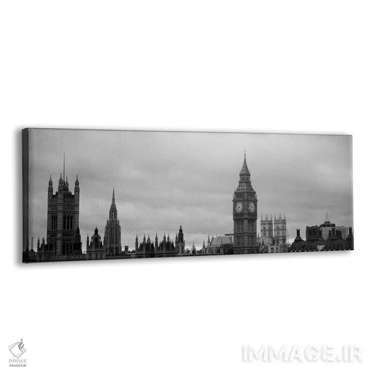 تابلو دکوراتیو City Of Westminster, London, England,معماری گوتیک سیاه… اثر پانورامیک ایمجز - نمای پرسپکتیو محصول